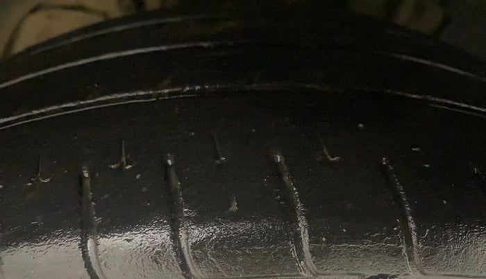 2020 Tata TIGOR XZA PLUS PETROL, Petrol, Automatic, 24,834 km, Left Front Tyre Tread