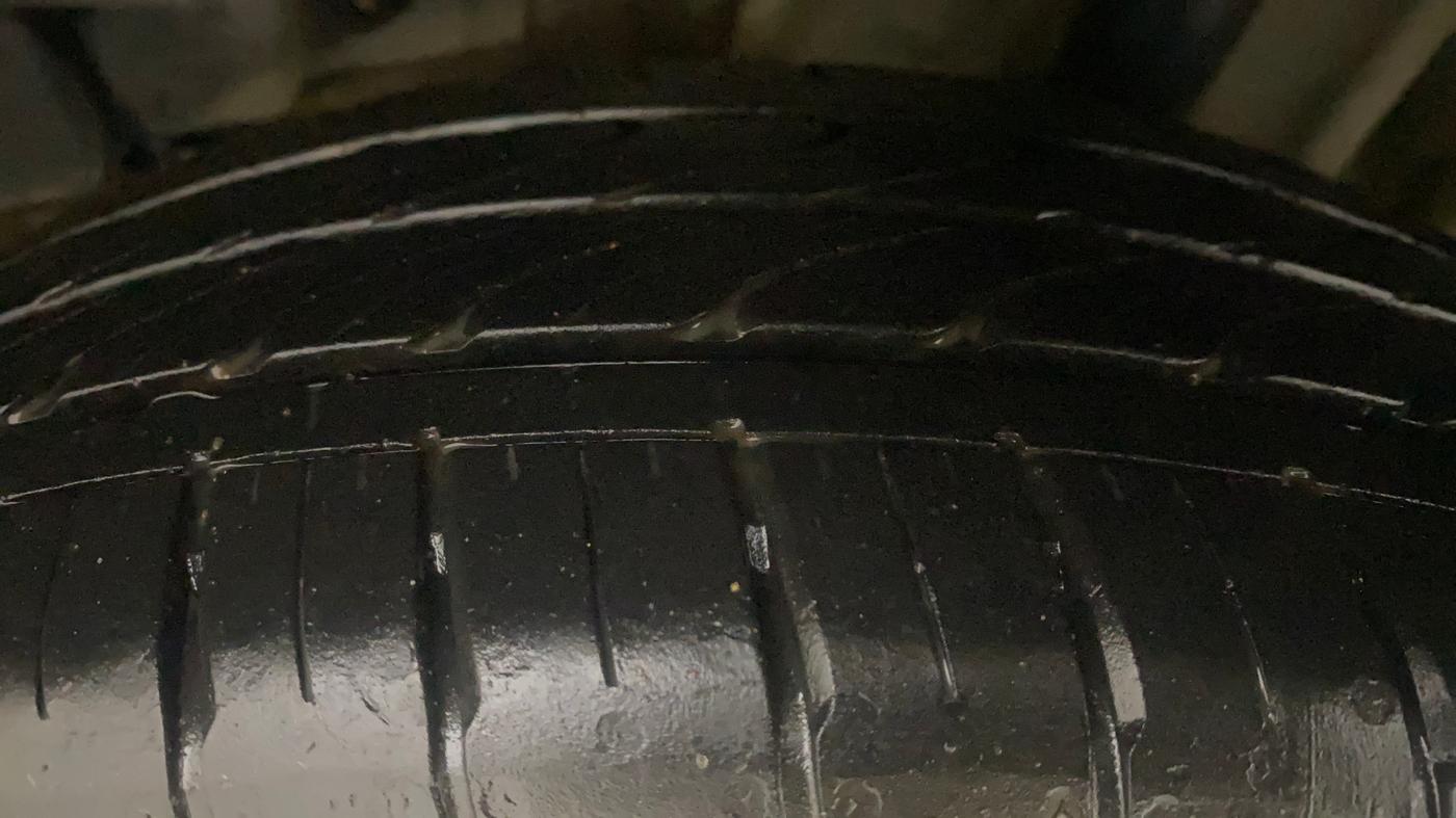 2020 Tata TIGOR XZA PLUS PETROL, Petrol, Automatic, 24,834 km, Left Rear Tyre Tread