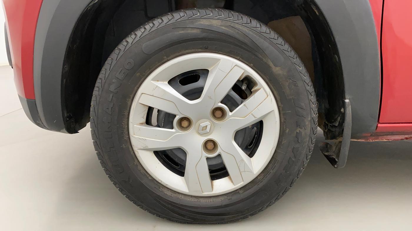 2019 Renault Kwid RXT 1.0 (O), Petrol, Manual, 75,494 km, Left Front Wheel