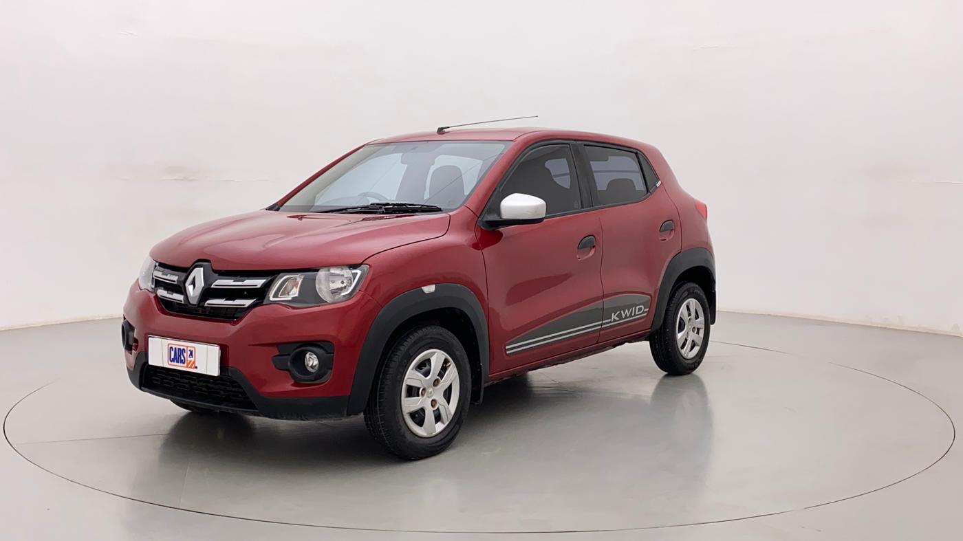 2019 Renault Kwid RXT 1.0 (O), Petrol, Manual, 75,494 km, Left Front Diagonal