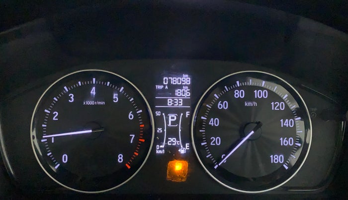 2018 Honda Amaze 1.2L I-VTEC V CVT, CNG, Automatic, 78,713 km, Odometer Image