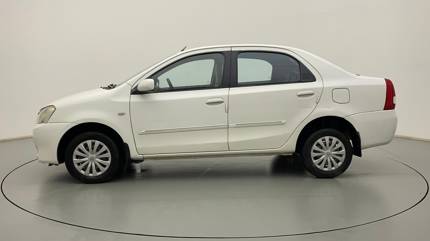 2012 Toyota Etios G, Petrol, Manual, 75,209 km, Left Side