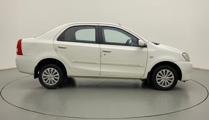 2012 Toyota Etios G, Petrol, Manual, 75,209 km, Right Side View