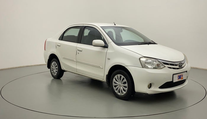 2012 Toyota Etios G, Petrol, Manual, 75,209 km, Right Front Diagonal