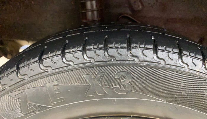 2016 Datsun Go T (O), Petrol, Manual, 43,007 km, Right Rear Tyre Tread