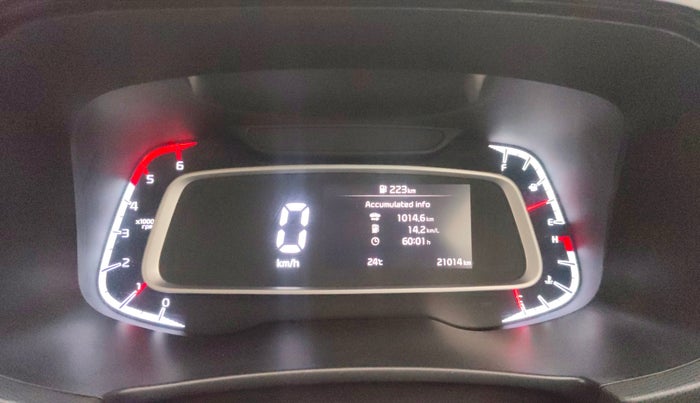 2022 KIA SONET HTX 1.5, Diesel, Manual, 21,012 km, Odometer Image