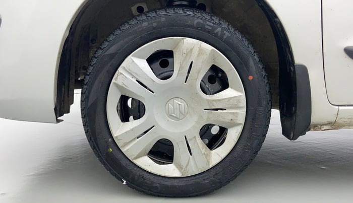 2017 Maruti Wagon R 1.0 VXI, Petrol, Manual, 52,113 km, Left Front Wheel