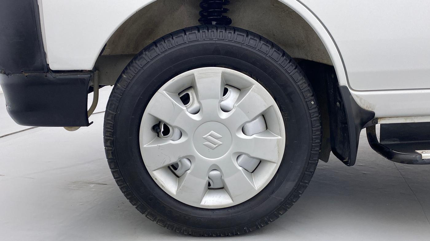 2021 Maruti Eeco 5 STR WITH AC PLUSHTR, Petrol, Manual, 11,675 km, Left Front Wheel