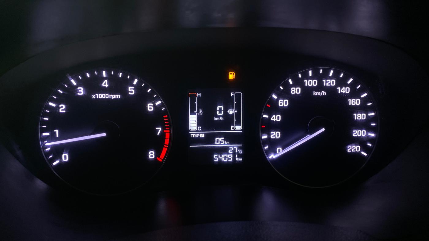 2017 Hyundai Elite i20 ASTA 1.2, Petrol, Manual, 54,091 km, Odometer Image