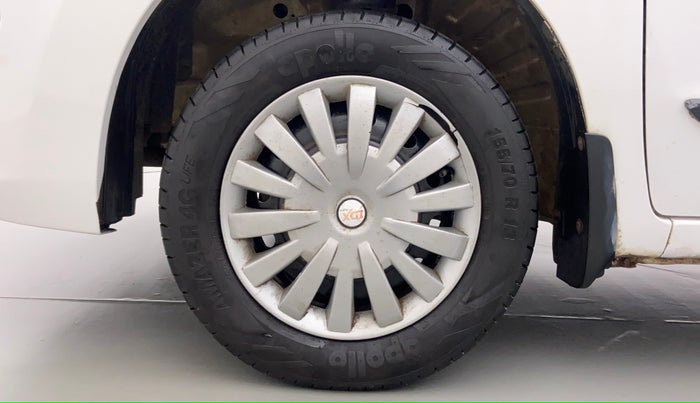 2014 Maruti Wagon R 1.0 LXI CNG, CNG, Manual, 75,910 km, Left Front Wheel