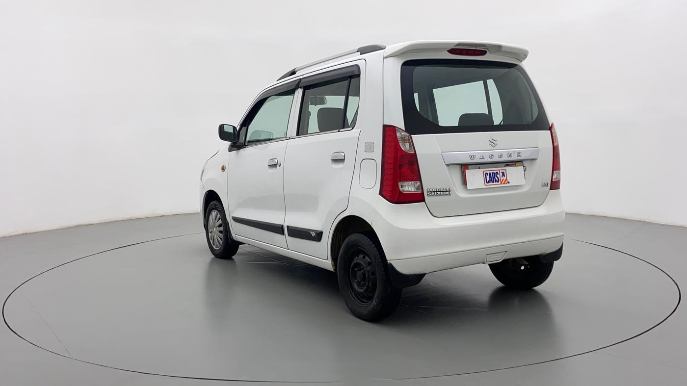 2014 Maruti Wagon R 1.0 LXI CNG, CNG, Manual, 75,910 km, Left Back Diagonal