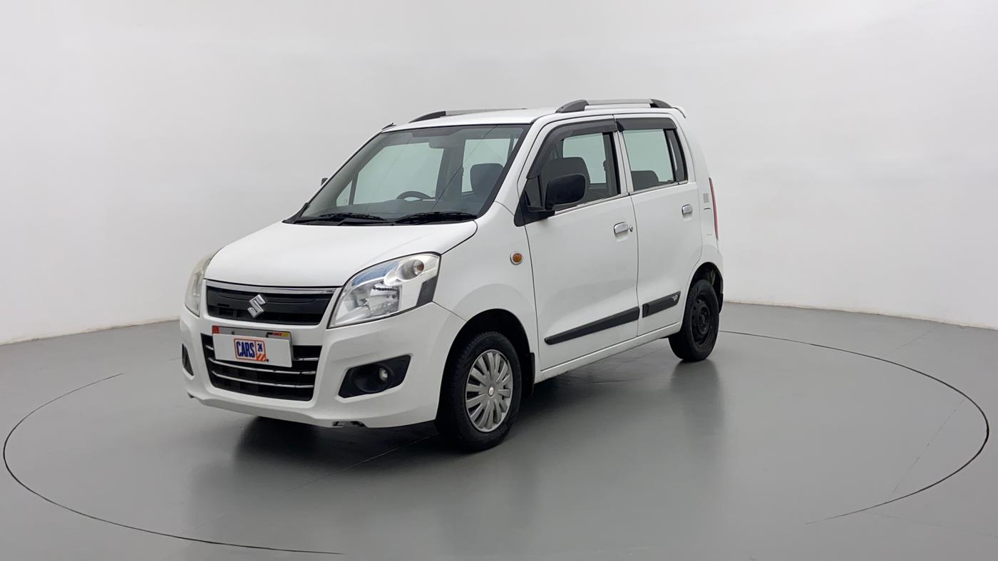 2014 Maruti Wagon R 1.0 LXI CNG, CNG, Manual, 75,910 km, Left Front Diagonal
