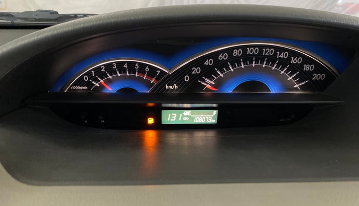 2016 Toyota Etios Liva GD, Diesel, Manual, 1,08,063 km, Odometer Image