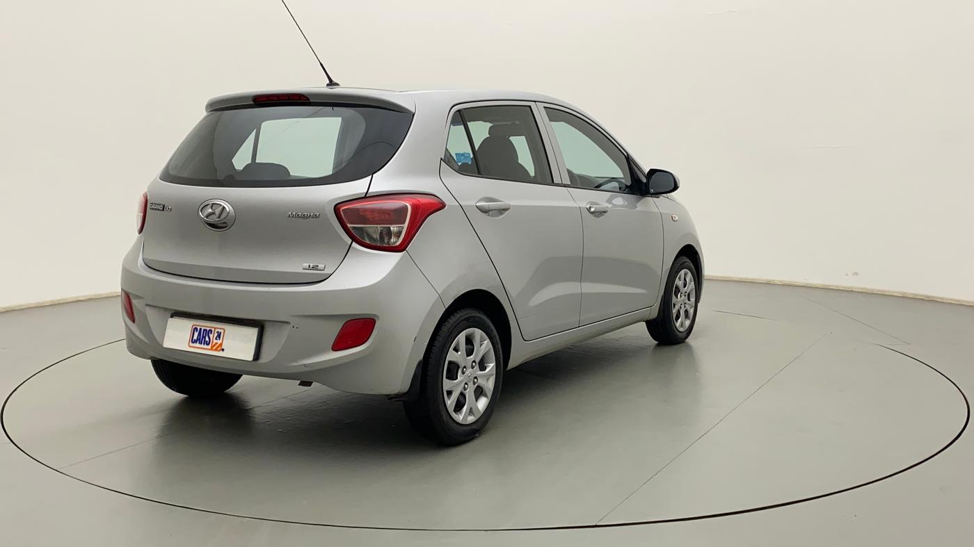 2016 Hyundai Grand i10 MAGNA 1.2 KAPPA VTVT, Petrol, Manual, 15,221 km, Right Back Diagonal
