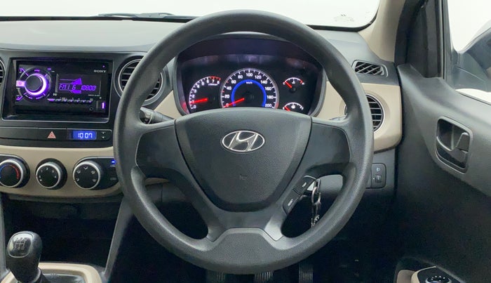 2016 Hyundai Grand i10 MAGNA 1.2 KAPPA VTVT, Petrol, Manual, 15,221 km, Steering Wheel Close Up