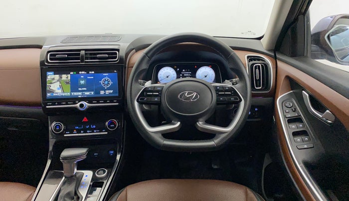 2022 Hyundai ALCAZAR PLATINUM(O) 7STR 1.5 AT, Diesel, Automatic, 36,240 km, Steering Wheel Close Up