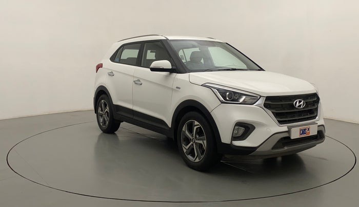 2018 Hyundai Creta SX AT 1.6 PETROL, Petrol, Automatic, 57,206 km, Right Front Diagonal