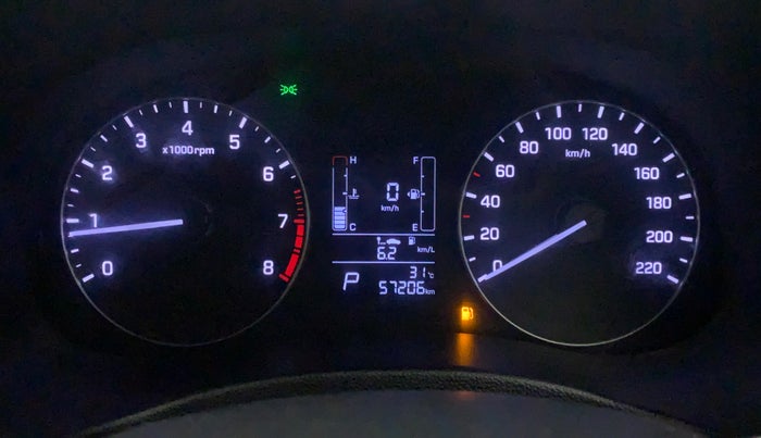 2018 Hyundai Creta SX AT 1.6 PETROL, Petrol, Automatic, 57,206 km, Odometer Image