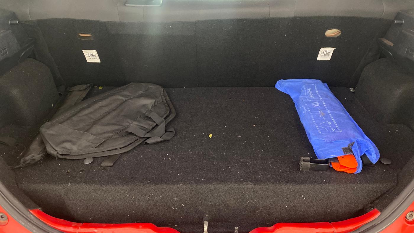 2024 Tata Tiago  XZA Plus CNG, CNG, Automatic, 45,169 km, Boot Inside