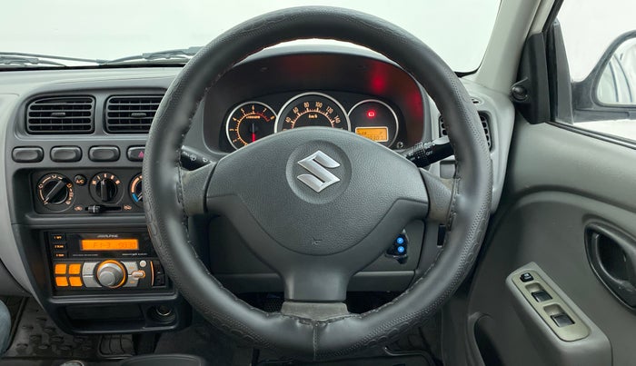 2014 Maruti Alto K10 VXI P, Petrol, Manual, 49,676 km, Steering Wheel Close Up