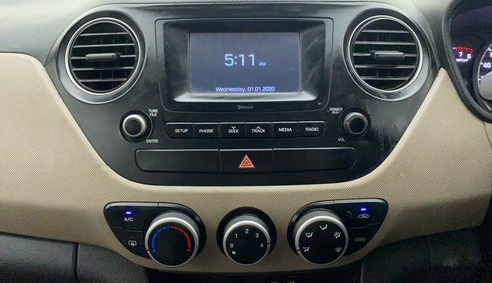 2017 Hyundai Grand i10 SPORTZ 1.2 KAPPA VTVT, Petrol, Manual, 56,155 km, Air Conditioner