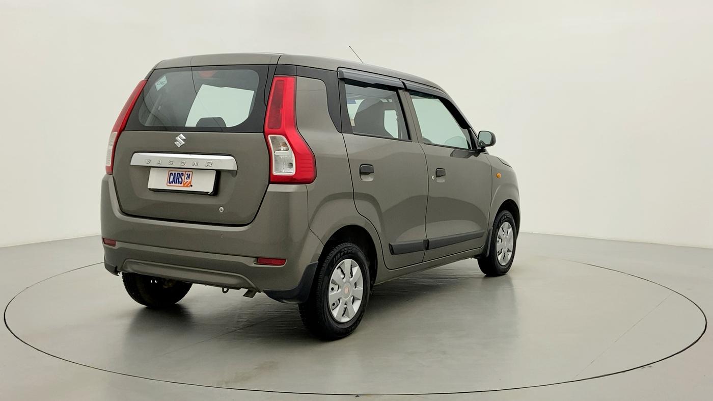 2021 Maruti New Wagon-R 1.0 Lxi (o) cng, CNG, Manual, 5,018 km, Right Back Diagonal