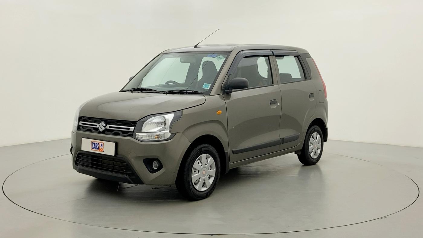 2021 Maruti New Wagon-R 1.0 Lxi (o) cng, CNG, Manual, 5,018 km, Left Front Diagonal