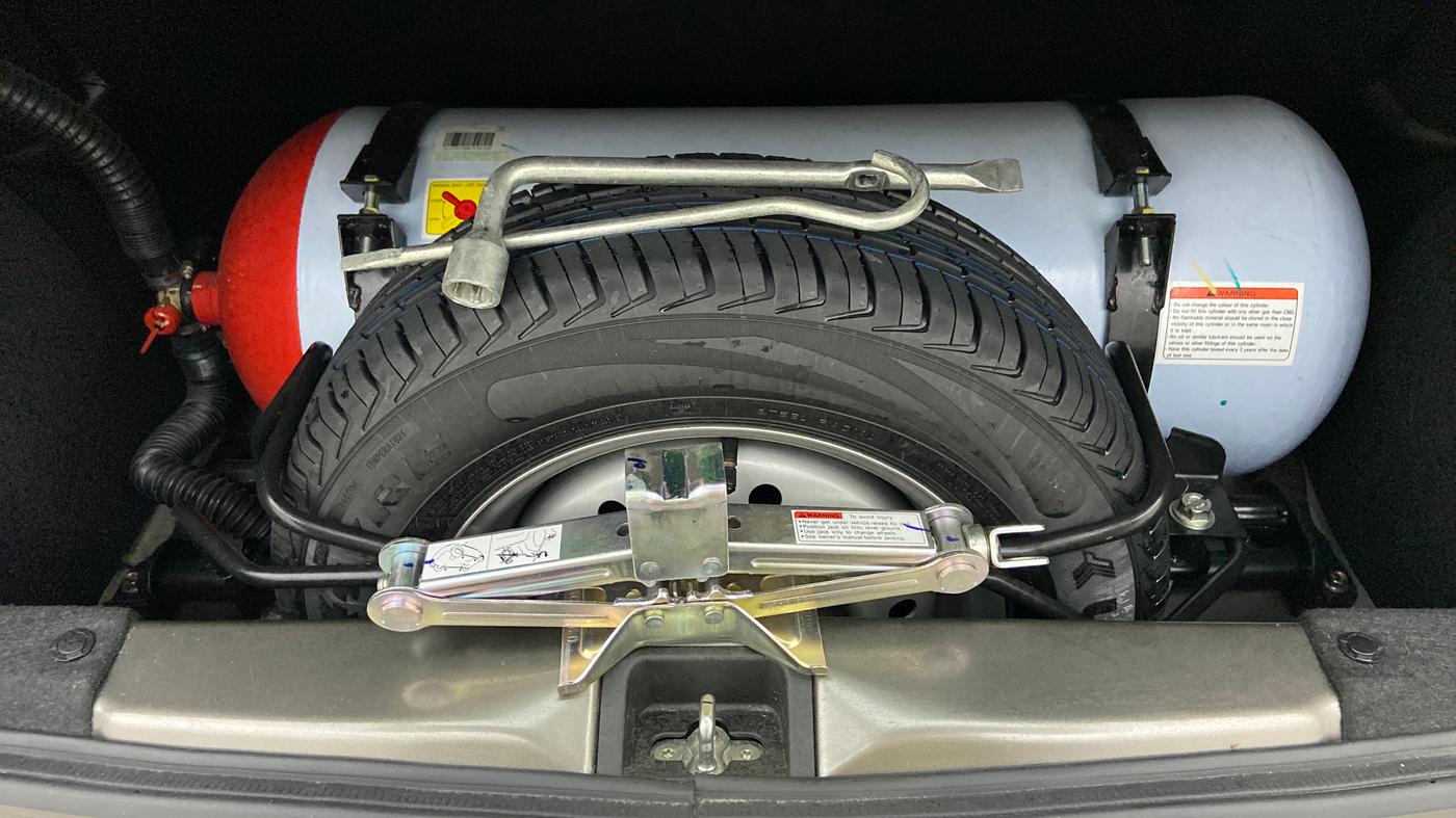 2021 Maruti New Wagon-R 1.0 Lxi (o) cng, CNG, Manual, 5,018 km, Spare Tyre