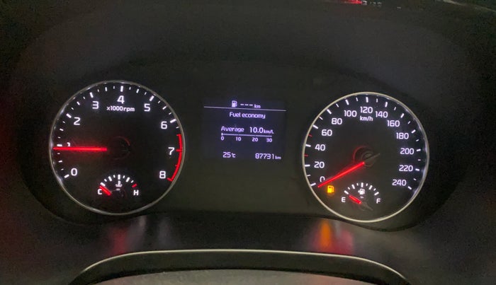 2020 KIA SELTOS HTK PLUS 1.5, Petrol, Manual, 87,711 km, Odometer Image
