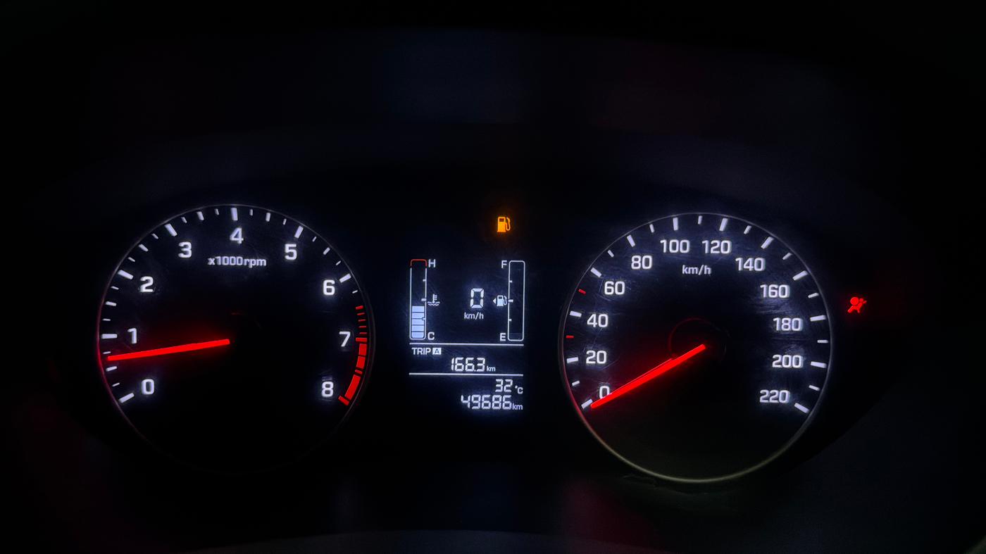 2019 Hyundai Elite i20 SPORTZ PLUS 1.2, Petrol, Manual, 49,674 km, Odometer Image