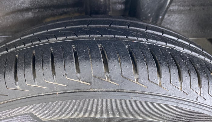 2020 Hyundai NEW SANTRO SPORTZ AMT, Petrol, Automatic, 35,686 km, Left Rear Tyre Tread