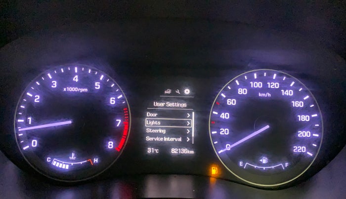 2015 Hyundai Elite i20 ASTA 1.2, Petrol, Manual, 82,136 km, Odometer Image