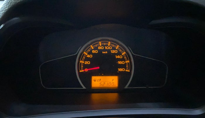 2021 Maruti Alto VXI, Petrol, Manual, 52,097 km, Odometer Image