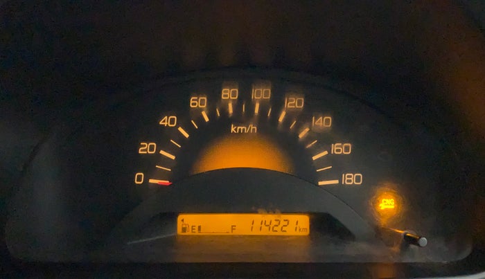 2013 Maruti Wagon R 1.0 LXI CNG, CNG, Manual, 1,14,540 km, Odometer Image