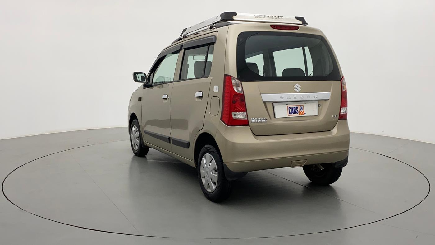 2013 Maruti Wagon R 1.0 LXI CNG, CNG, Manual, 1,14,540 km, Left Back Diagonal