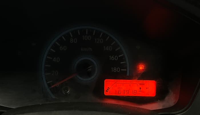 2017 Datsun Redi Go T (O), Petrol, Manual, 63,869 km, Odometer Image