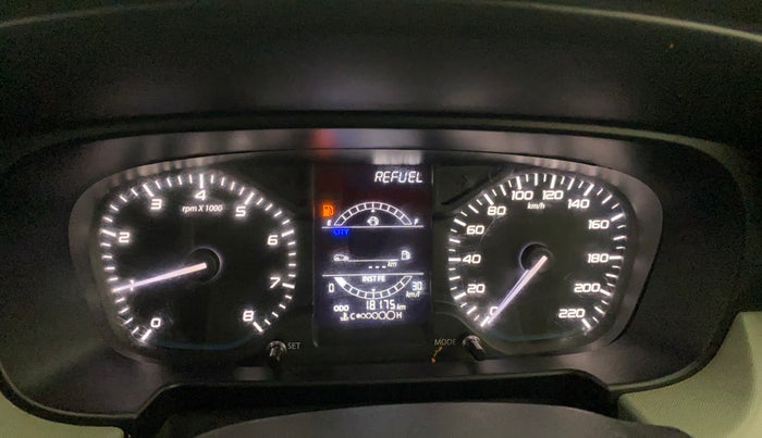 2023 Tata PUNCH ADVENTURE MT, Petrol, Manual, 18,174 km, Odometer Image