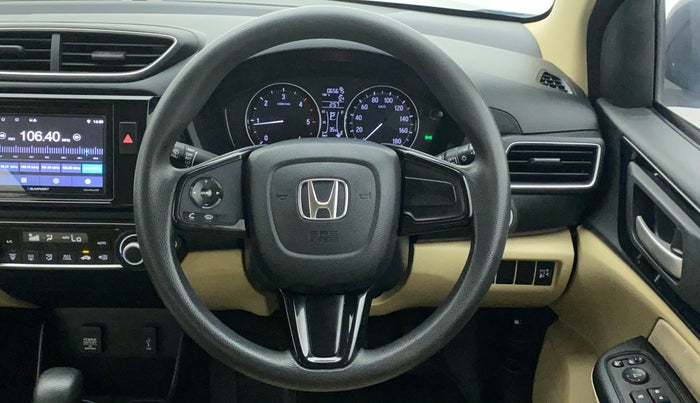 2018 Honda Amaze 1.5L I-DTEC V CVT, Diesel, Automatic, 65,675 km, Steering Wheel Close Up