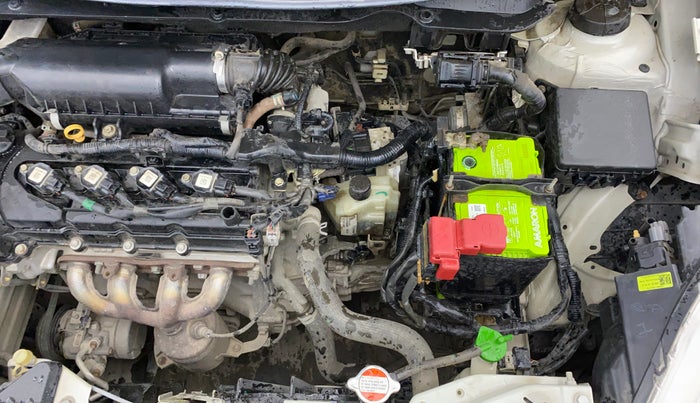 2019 Maruti Swift VXI AMT, Petrol, Automatic, 59,653 km, Engine View - Left