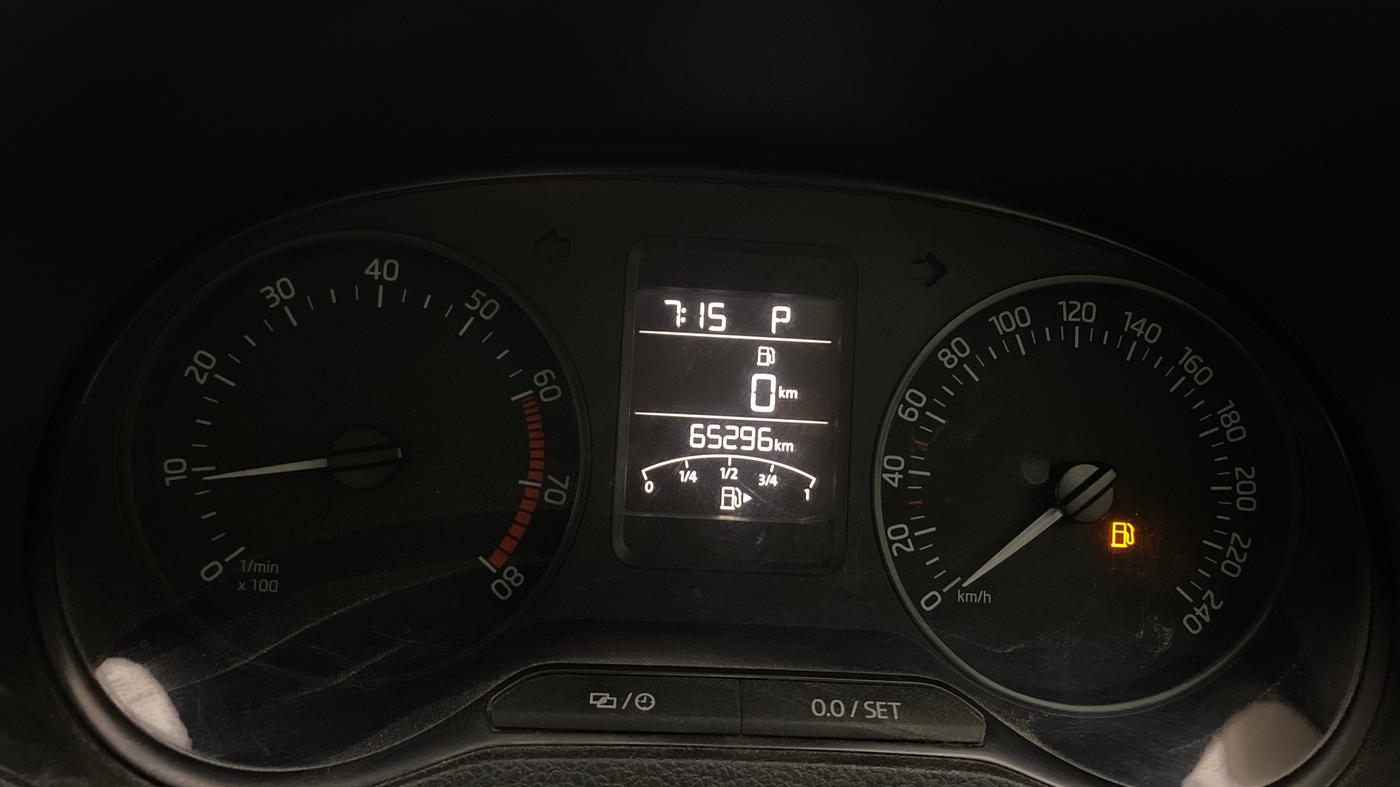 2021 Skoda Rapid STYLE AT TSI, Petrol, Automatic, 65,274 km, Odometer Image