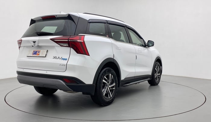 2022 Mahindra XUV700 AX 5 P AT 5 STR, Petrol, Automatic, 3,345 km, Right Back Diagonal