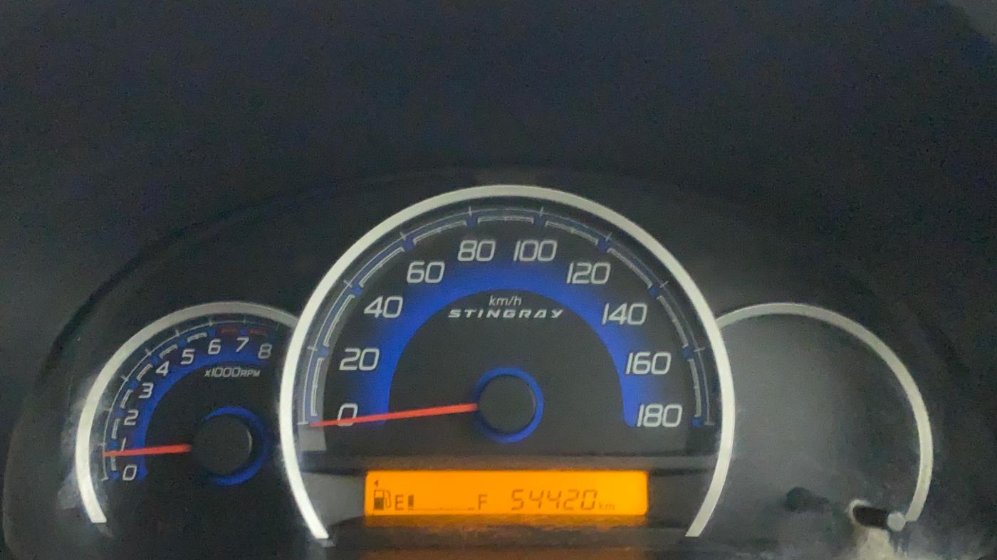 2013 Maruti Wagon R Stingray VXI, Petrol, Manual, 54,420 km, Odometer Image