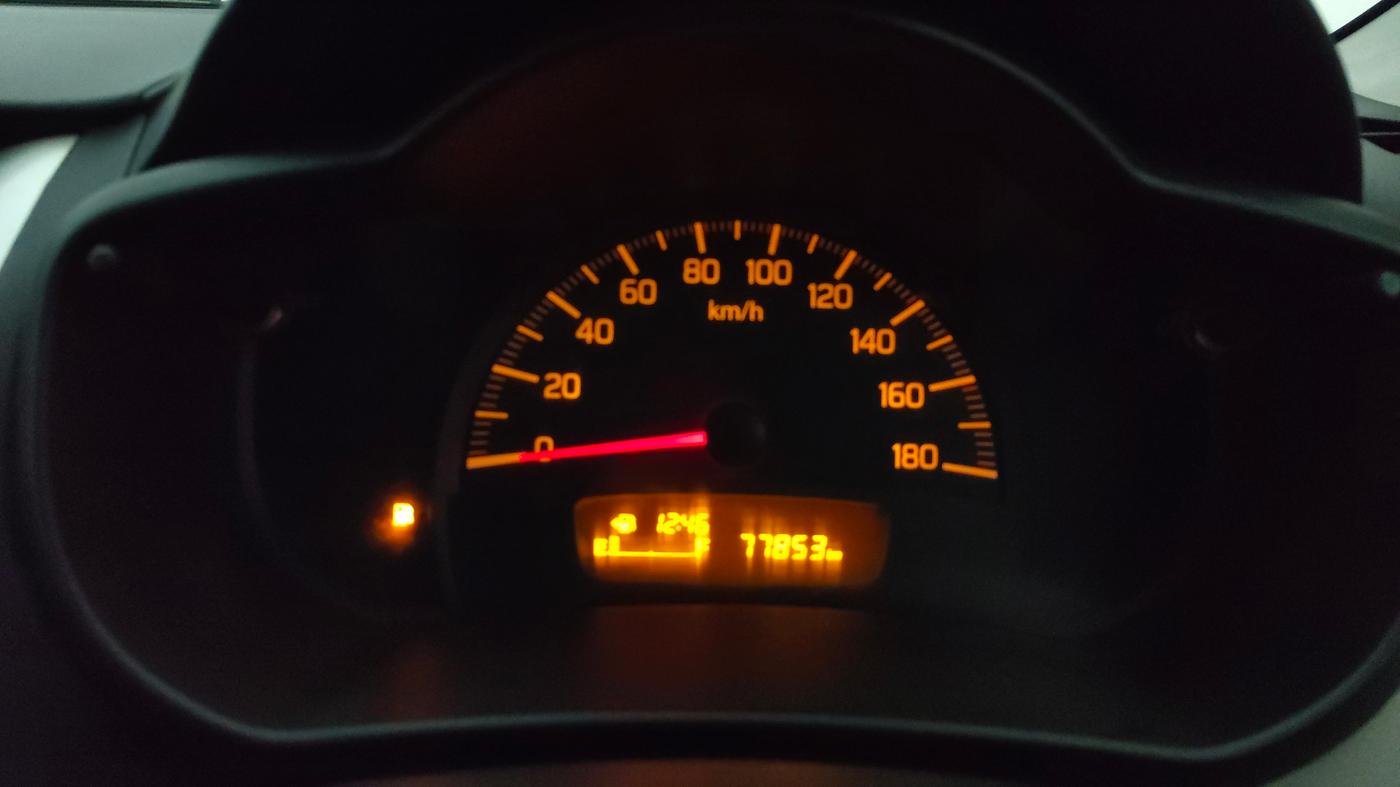 2016 Maruti Celerio VXI, Petrol, Manual, 77,840 km, Odometer Image