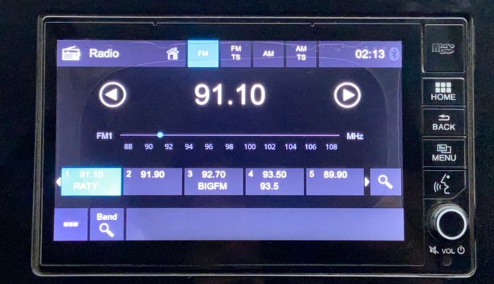 2018 Honda City ZX CVT, Petrol, Automatic, 33,737 km, Infotainment System