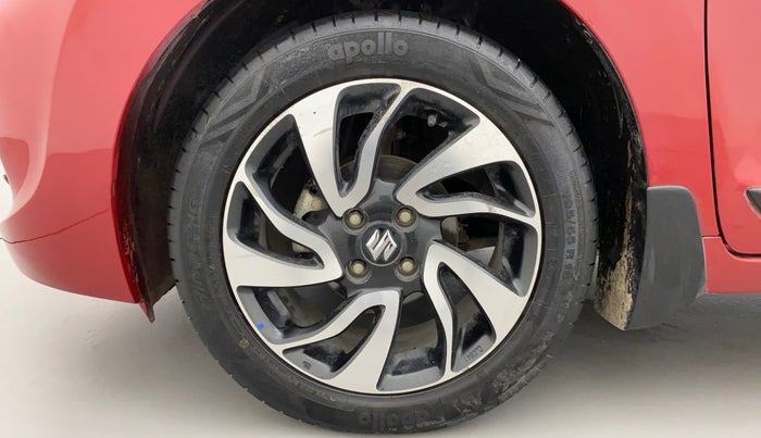 2020 Maruti Baleno ZETA CVT PETROL 1.2, Petrol, Automatic, 34,251 km, Left Front Wheel