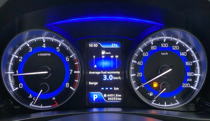 2020 Maruti Baleno ZETA CVT PETROL 1.2, Petrol, Automatic, 34,251 km, Odometer Image
