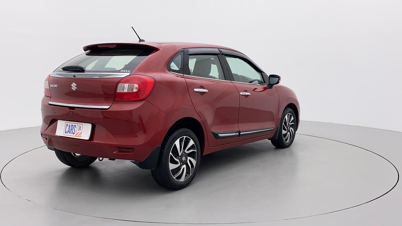 2020 Maruti Baleno ZETA CVT PETROL 1.2, Petrol, Automatic, 34,251 km, Right Back Diagonal