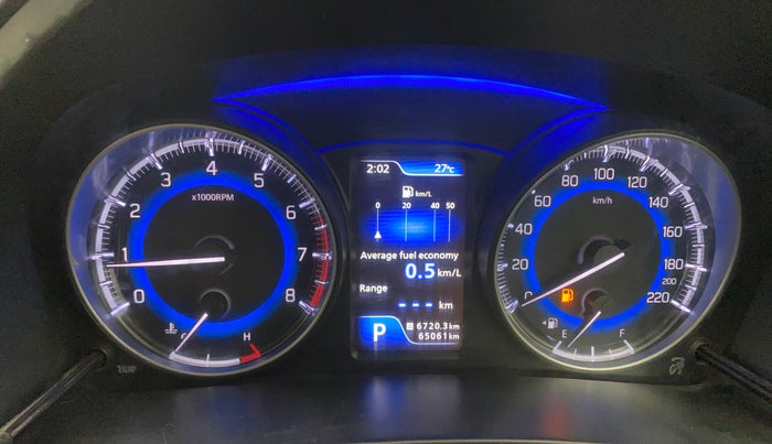 2020 Maruti Baleno ALPHA CVT PETROL 1.2, Petrol, Automatic, 65,061 km, Odometer Image