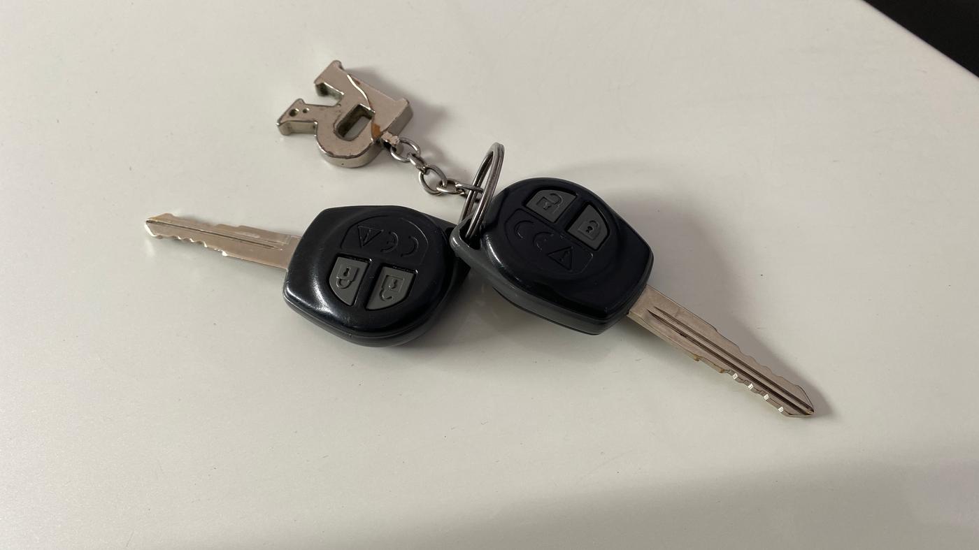 2021 Maruti Vitara Brezza LXI, Petrol, Manual, 28,567 km, Key Close Up
