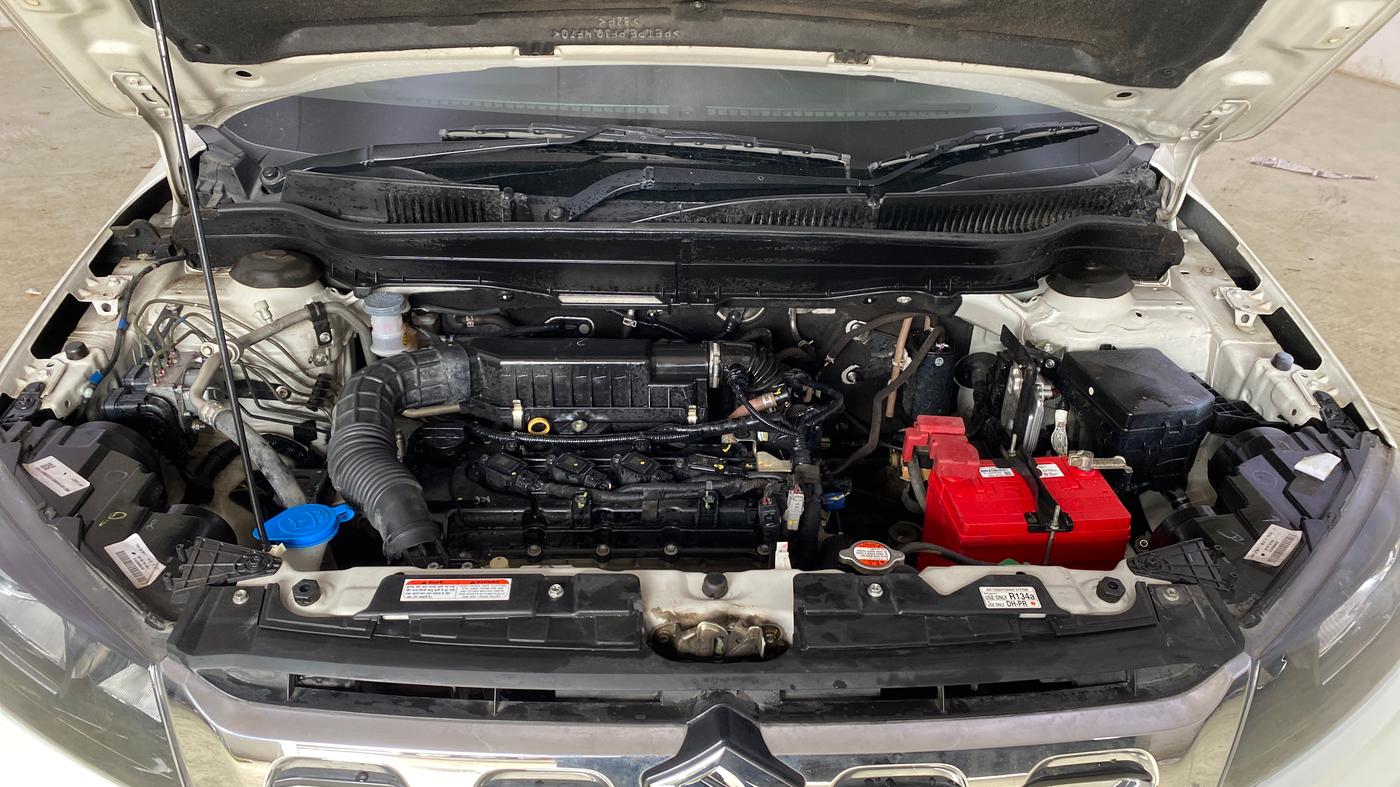 2021 Maruti Vitara Brezza LXI, Petrol, Manual, 28,567 km, Engine View